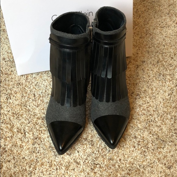 calvin klein antoinette booties